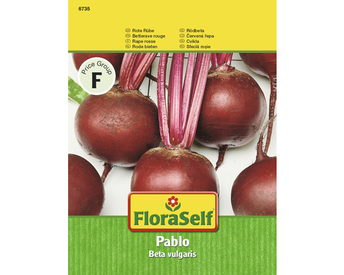 FloraSelf Rote Rübe Pablo Samenpackung