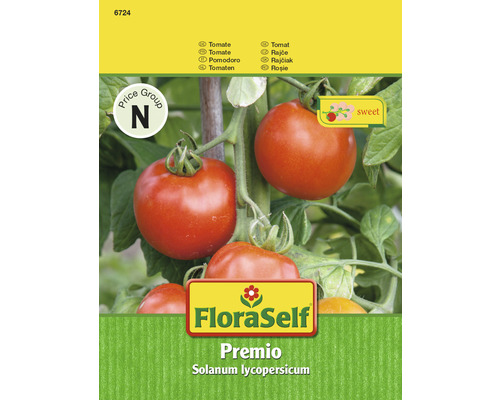 Tomate 'Premio' FloraSelf F1 Hybride Gemüsesamen HORNBACH AT