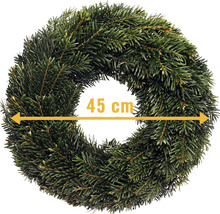 Tannenkranz mit 45 Zentimeter Durchmesser