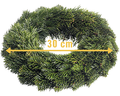 Tannenkranz mit 30 Zentimeter Durchmesser