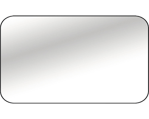 Rahmenspiegel Cordia TENDER LINE 80x120 cm mit Alurahmen schwarz