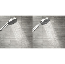 Handbrause mit Wasserstrahl