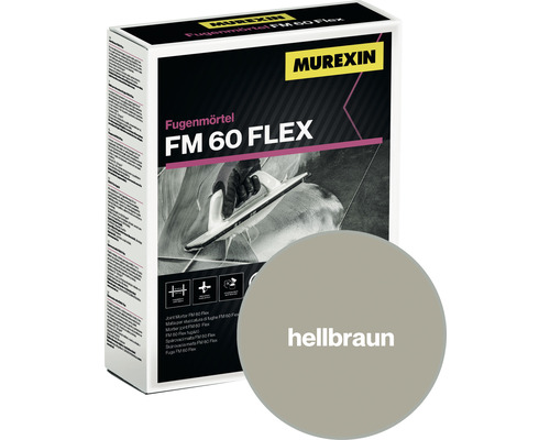 Fugenmörtel Murexin FM 60 Flex hellbraun 2 kg