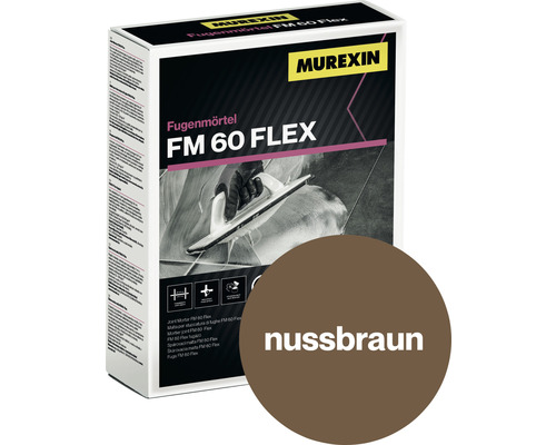 Fugenmörtel Murexin FM 60 Flex nussbraun 2 kg