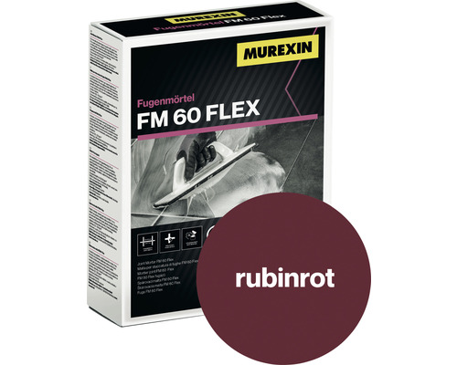 Fugenmörtel Murexin FM 60 Flex rubinrot 2 kg