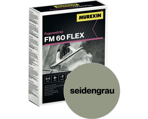 Fugenmörtel Murexin FM 60 Flex Seidegrau 2 kg
