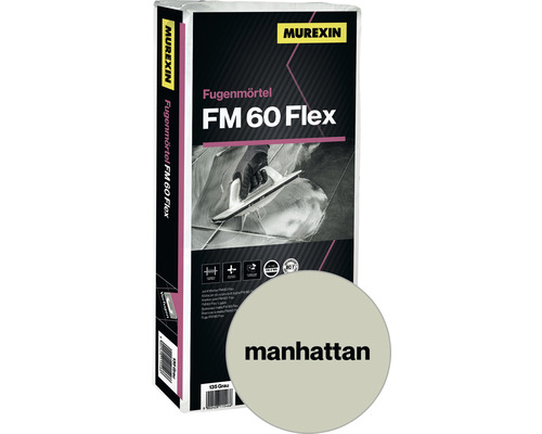 Fugenmörtel Murexin FM 60 Flex manhattan 25 kg