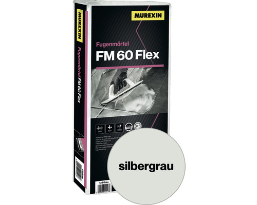 Fugenmörtel Murexin FM 60 Flex silbergrau 25 kg