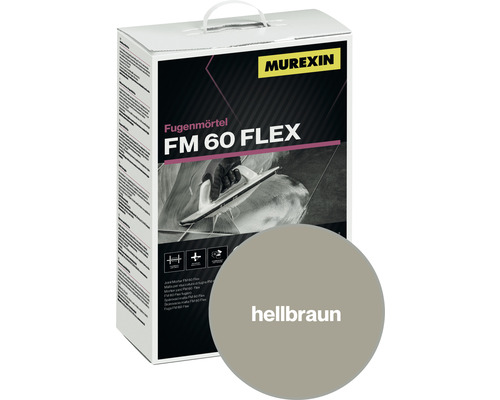 Fugenmörtel Murexin FM 60 Flex hellbraun 4 kg