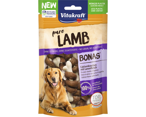 Hundesnack Vitakraft Calciumknochen Lamm 80 g