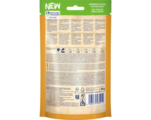Vita Planet Hundesnack mit recycelbarer Verpackung
