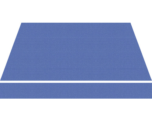 Blauer Markisenstoff