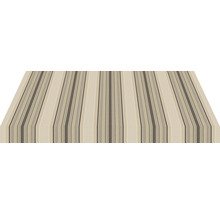 SOLUNA Kassettenmarkise Exklusiv 3x1,5 Dessin 320715 Gestell RAL 7016 anthrazitgrau Antrieb links inkl. Motor und Wandschalter