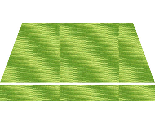 Grüne Markise aus Stoff