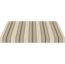 SOLUNA Kassettenmarkise Exklusiv 3x2 Dessin 320715 Gestell RAL 7016 anthrazitgrau Antrieb links inkl. Motor und Wandschalter