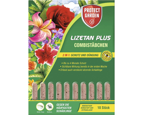 Combistäbchen gegen Pflanzenschädlinge Protect Garden Lizetan Plus 10 Stk. Reg.Nr. 3977-0