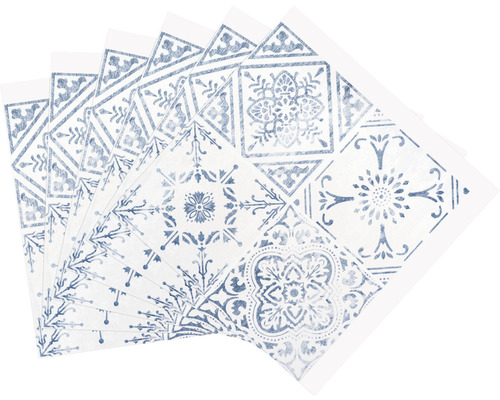 Mehrere Vinyl-Bodenfliesen mit Muster