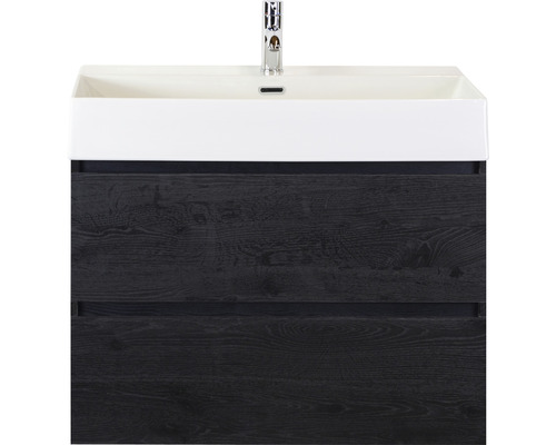 Waschtisch mit zwei Schubladen und Armatur