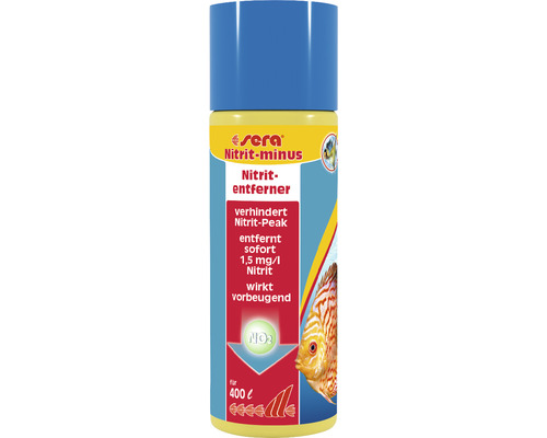 Pflegemittel Reiniger Schadstoffentferner Sera 100 ml Sera Nitrit Minus für 400 Liter Aquarien