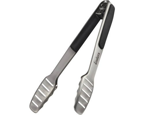Grillzange Enders 34 cm Edelstahl Gummi schwarz Grillzange aus Edelstahl von Enders