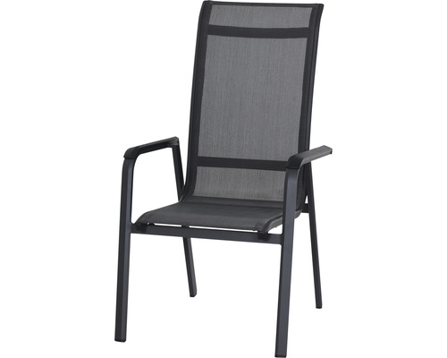 Siena Garden ECO Pflanzkübel Rund – 45 Cm Durchmesser, Aus Recyceltem Kunststoff, Schwarz, Mit Wasserablauf