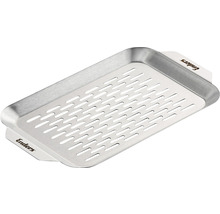 Enders Grillpfanne aus Edelstahl mit gelochter Oberfläche