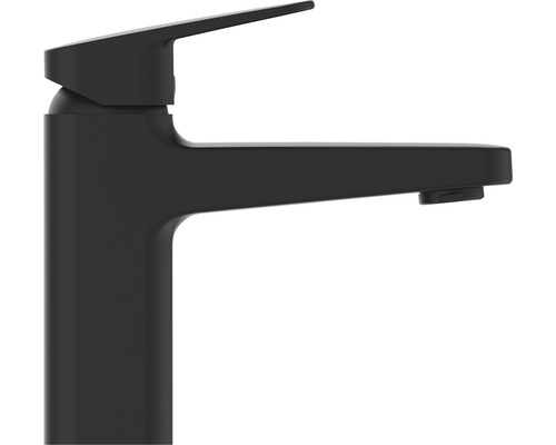 Schwarzer Waschtischmischer