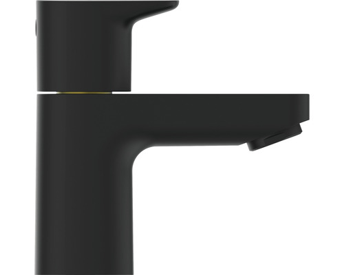 Schwarzer Waschtischmischer