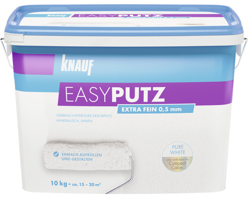 Knauf EASYPUTZ Dekorputz 0,5 mm Extra Fein weiß10 kg