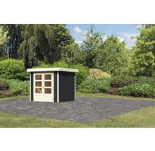 Gartenhaus aus Holz mit Doppeltür im Garten
