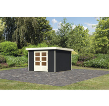 Gartenhaus aus Holz mit Doppeltür im Garten