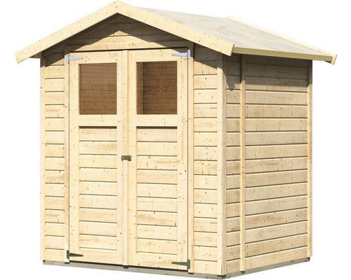 Gartenhaus aus Holz mit Doppeltür