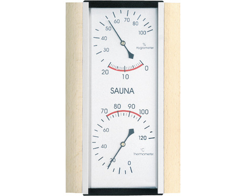 Sauna Klimamesser Roro N 12x21 cm