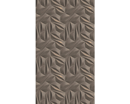 Fototapete Vlies 39179-2 The Wall II 3D-Grafik bronze kupfer 3-tlg. 159 x 280 cm