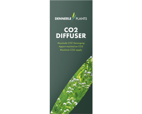 CO² Diffusor DENNERLE PLANTS CO2 Diffuser aus Acryl mit Keramikmembran transparent