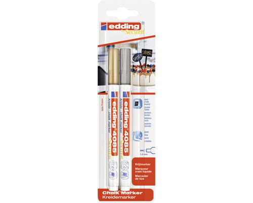 edding Kreidemarker 4085 gold/silber