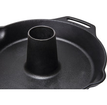 Gusseisen Gugelhupfform mit Kamineinsatz