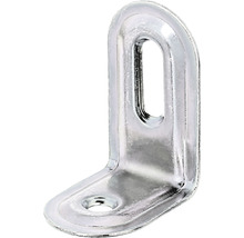 Winkelverbinder aus Metall mit Befestigungslöchern