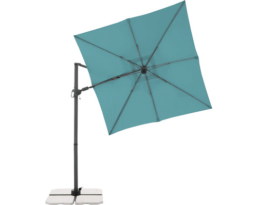 Freiarmschirm mit Sockel