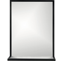 LED Badspiegel Spiegel Cordia Ø 40 schwarz matt-thumb-4