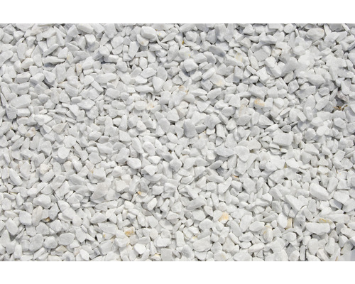 Marmorsplitt 9-12 mm 25 kg Carrara-Weiß