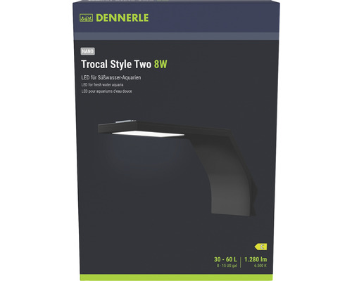 Dennerle Trocal Style Two 8W Nano Aquarienleuchte Verpackung