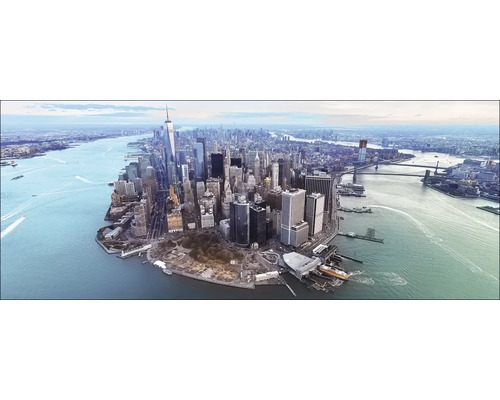 Glasbild Manhattan 80x30 cm