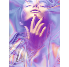 Glasbild Hands On Her Face IV 60x80 cm
