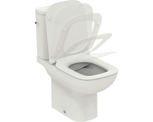 Alpcour Tragbarer Toilettensitz, kompakter, leichter Toilettensitz für  drinnen und draußen, robuster Edelstahlstuhl ist langlebig und praktisch  für