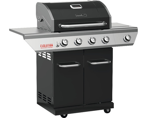 Gasgrill mit vier Brennern und Unterschrank