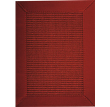 Quadratischer Teppich mit Bordüre