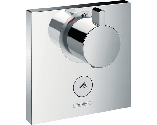 Unterputz Thermostat-Bruasearmatur hansgrohe ShowerSelect 15761000 chrom glänzend