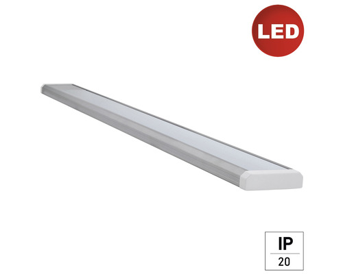 LED Lichtleiste fine M 15 W 4000 K, 92x6 cm, weiß