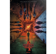 Stranger Things Staffel 4 Poster mit der Aufschrift Jeder Ausgang hat einen Anfang